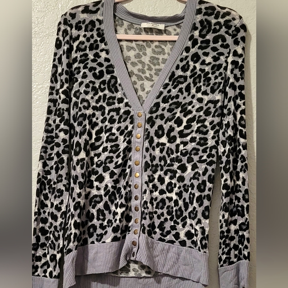Zenana Leopard Print Shirt